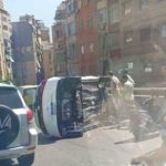 بالصورة- حادث سير في الضاحية، وحركة مرور ناشطة على هذه الطرق