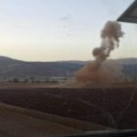 بالصّورة – مسيرة تطلق ٣ صواريخ في سهل بوداي في البقاع