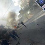 بالصورة – غارة إسرائيلية على سيارة في بلدة كفرا الجنوبية