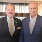 مخزومي استقبل الممثل الخاص للرئيس الفلسطيني.. وهذا ما بحثاه