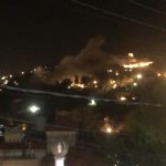 بالفيديو والصورة – غارة عنيفة قرب بلدية عربصاليم