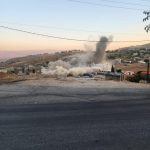 بالصورة- غارة إسرائيلية استهدفت بلدة شمسطار البقاعية