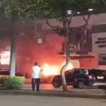 بالفيديو- قتيل وجرحى في انفجار سيارة في الإكوادور