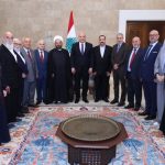 عون: أيّ مشكلة تُحلّ بالحوار، ويلتقي السفير المصري