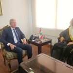 رجي يبحث التطورات مع السفيرين السعودي والمغربي