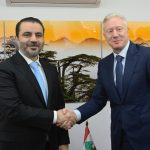 لقطة طريفة من لقاء وزير الخارجية بنطيره السوري