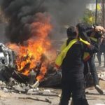 عاجل- بالصور- غارة حاروف إستهدفت سيّارة