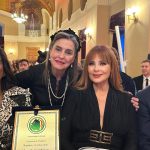 تكريم النجمة كارول سماحة في باريس بحضور وزير فرنسي والسفير اللبناني