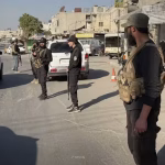 حمص… انتشار أمني وحظر تجول بعد جريمة قتل زوجين ووضع عبارات طائفية