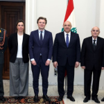 عون دعا المجتمع الدولي للضغط على إسرائيل للانسحاب من أراض احتلتها