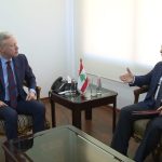 وزير الخارجيّة يبحث المستجدّات مع بلاسخارت وروداكوف