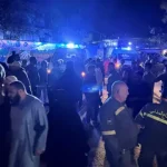 بالفيديو- موقع الغارة التي استهدفت محيط مسجد خالد ابن الوليد في عين الحلوة