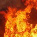 بالفيديو – احتراق سيارة قرب مرفأ بيروت