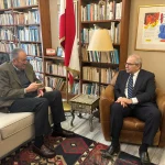 سلام يطلع من السفير كرم على نتائج اجتماع الـ”الميكانيزم”