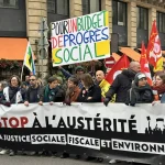 بالصورة- في باريس.. ١٧ ألف متظاهر احتجاجاً على مشروع الموازنة!