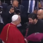 بالفيديو- وصول الحبر الأعظم الى سيّدة حريصا