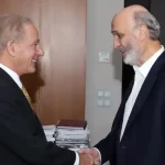 جعجع التقى السفير عيسى على مدى ساعتين