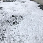 بالفيديو- تساقط زخّات البرد في منطقة الكواشرة- عكّار