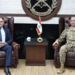 قائد الجيش استقبل النائب مسعد