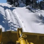 الطرق الجبلية المقطوعة بسبب تراكم الثلوج