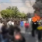 السلطات الايرانية تعتقل 100 متظاهر في مدينة بهارستان قرب طهران