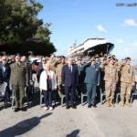 هبةٌ يونانيّة الى الجيش في مرفأ بيروت