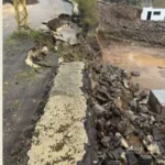 سقوط حائط في بلدة السويسة العكارية