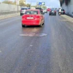 يُرجى الانتباه- بالفيديو- تسرّب مازوت على جسر سليم سلام