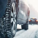 طريق ضهر البيدر مقطوعة بسبب تكوّن طبقة من الجليد