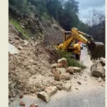 طريقا يحشوش – نهر ابراهيم وحدشات نهر الدهب – يحشوش مقطوعتان بالصخور