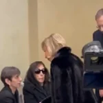 بالفيديو- اللبنانيّة الأولى تقدّم واجب العزاء للسيّدة فيروز