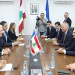 رجي وبارو يبحثان التحضيرات لمؤتمر دعم الجيش اللبناني