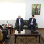 رجي يستقبل سفير الجمهورية الإسلامية الإيرانية