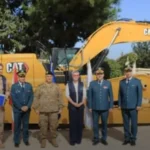 الاتحاد الأوروبي يقدّم آليات حفر هبة للجيش اللبناني