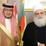 شيخ العقل زار السفارة السعودية مهنئناً بذكرى التأسيس