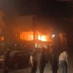 صورة من الشقة المستهدفة في عرمون
