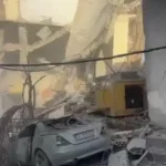 بالفيديو- غارات على البازورية والقنطرة