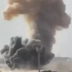 بالفيديو- دخان قرب السفارة الاميركية في الكويت