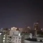 بالفيديو- مسيرة إيرانية تستهدف مبنى في البحرين