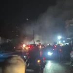 بالفيديوهات: استهداف سيارة في الاوزاعي