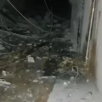 بالفيديو: أضرار الغارة في شارع حاطوم – برج البراجنة