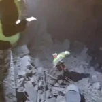 بالفيديو- آثار الدمار بعد الغارة التي استهدفت تول