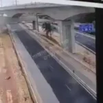 بالفيديو: لحظة سقوط قذيفة إيرانية على شارع قرب تل أبيب