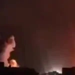 غارة على تولين وفيديو للقصف العنيف الذي يطال طهران