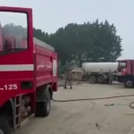 بالفيديو: مكان استهداف المسعفين في محيط مستشفى بنت جبيل الحكومي