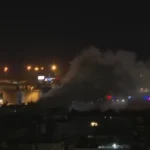 فيديو من مكان الاستهداف