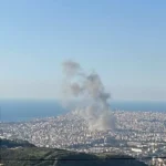 بالصورة: من الغارة الاخيرة على الضاحية