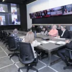 الحجار يعقد اجتماعًا دوريًا مع المحافظين لمتابعة الأوضاع الميدانية