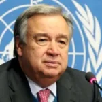 غوتيريش من بيروت: أوقفوا القتال فوراً، ويدعو لتحييد البنى التحتية ومرافق الدولة