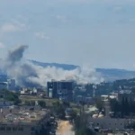 بالصورة: غارة على بلدة النبطية الفوقا